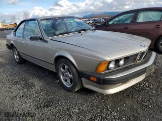 1986 BMW 6 Series 635CSi with VIN WBAEC8409G0613604, listed as a Copart auction lot 85919534 with 176,988 mi miles and Salvage Title. Bid and sale history available at carsss.com. Image 4.