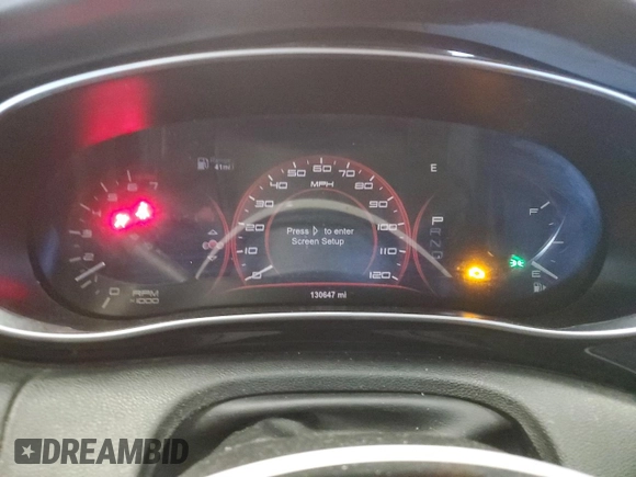 2013 Dodge Dart Limited with VIN 1C3CDFCA4DD268044, listed as a Copart auction lot 53029145 with 130,647 mi miles and Salvage Title. Bid and sale history available at carsss.com. Image 9.