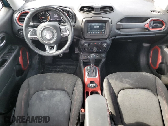 2020 Jeep Renegade Trailhawk z VIN ZACNJBC17LPM07229, wystawiony jako Copart lot #53372685 z przebiegiem 69 061 mil mil oraz Szkoda całkowita • Salvage title. Historia ofert i sprzedaży dostępna na DreamBid. Obrazek 8.