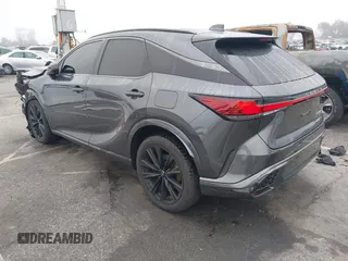 2024 Lexus RX with VIN 2T2BCMEA2RC019480, listed as a IAAI auction lot 41477686 with 2,733 mi miles. Bid and sale history available at carsss.com. Image 3.