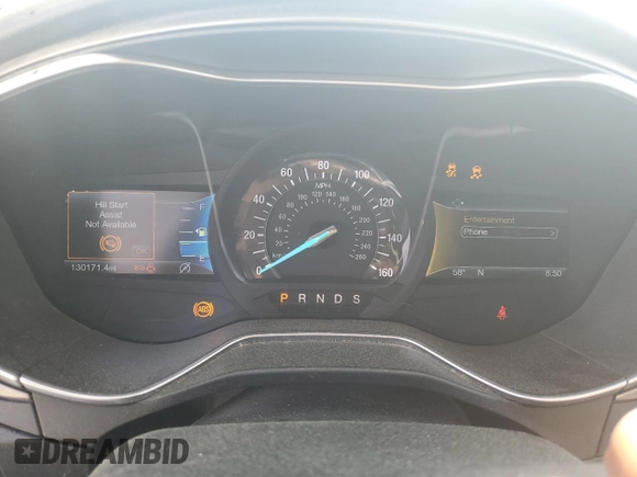 2017 Ford Fusion SE with VIN 3FA6P0HD8HR281415, listed as a Copart auction lot 52440205 with 130,171 mi miles and Salvage Title. Bid and sale history available at carsss.com. Image 9.