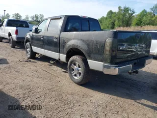 2005 Ford F-150 XLT with VIN 1FTPW145X5FA51759, listed as a IAAI auction lot 42077373 with 131,425 mi miles. Bid and sale history available at carsss.com. Image 3.