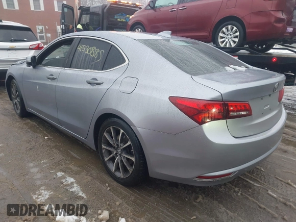 2015 Acura TLX Technology with VIN 19UUB3F52FA003762, listed as a IAAI auction lot 41530885 with 136,606 mi miles and . Bid and sale history available at DreamBid. Image 3.