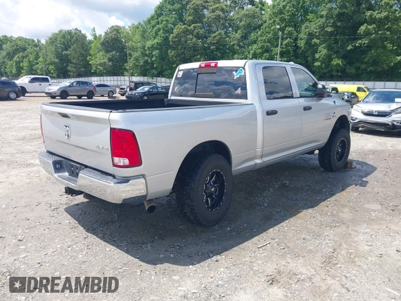 2017 Ram 2500 Tradesman with VIN 3C6UR5CL6HG519174, listed as a IAAI auction lot 42243020 with 99,303 mi miles and . Bid and sale history available at DreamBid. Image 4.
