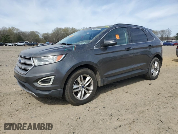 2016 Ford Edge SEL with VIN 2FMPK3J86GBC23372, listed as a Copart auction lot 50244005 with 157,777 mi miles and Salvage Title. Bid and sale history available at carsss.com. Image 1.