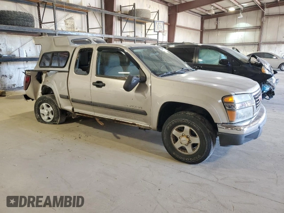 2004 GMC Canyon SLE Z71 with VIN 1GTDT196X48156883, listed as a Copart auction lot 73793954 with 154,724 mi miles and Salvage Title. Bid and sale history available at carsss.com. Image 4.