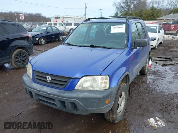 2000 Honda CR-V LX with VIN JHLRD1849YC049283, listed as a IAAI auction lot 41652904 with 0 mi miles. Bid and sale history available at carsss.com. Image 18.