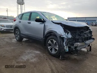 2019 Honda CR-V LX with VIN 2HKRW6H32KH229616, listed as a Copart auction lot 87234024 with 21,980 mi miles and Salvage Title. Bid and sale history available at DreamBid. Image 4.