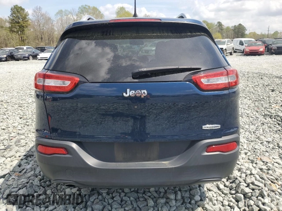 2018 Jeep Cherokee Latitude with VIN 1C4PJLCB4JD573908, listed as a Copart auction lot 51407575 with 86,509 mi miles and Salvage Title. Bid and sale history available at carsss.com. Image 6.