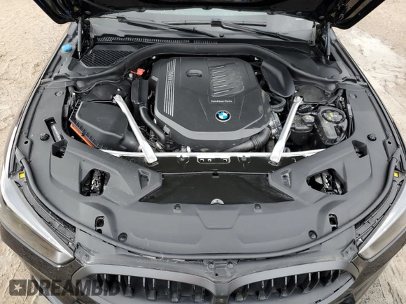 2025 BMW 8 Series 840i with VIN WBAAE2C06SCS36843, listed as a Copart auction lot 76617604 with 918 mi miles and Non Repairable. Bid and sale history available at carsss.com. Image 11.