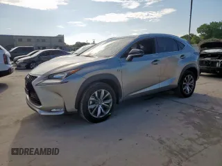 2017 Lexus NX 200t with VIN JTJYARBZ5H2078545, listed as a Copart auction lot 61661435 with 65,404 mi miles and Salvage title. Bid and sale history available at DreamBid. Image 1.