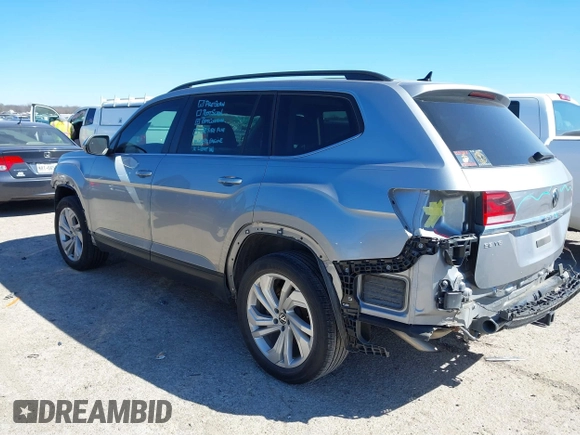 2023 Volkswagen Atlas SE z VIN 1V2JR2CA4PC526973, wystawiony jako IAAI lot #41712167 z przebiegiem 77 370 mil mil oraz . Historia ofert i sprzedaży dostępna na DreamBid. Obrazek 3.