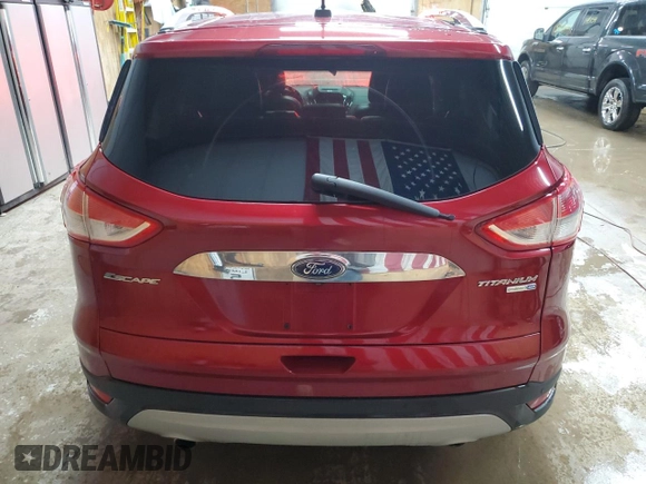 2014 Ford Escape Titanium with VIN 1FMCU9J9XEUE24302, listed as a Copart auction lot 52852485 with 181,372 mi miles and Clean Title. Bid and sale history available at carsss.com. Image 6.