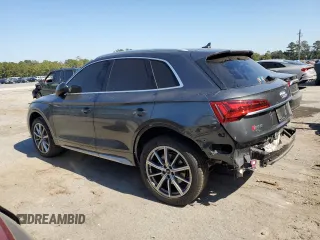 2021 Audi SQ5 Premium Plus with VIN WA1B4AFY0M2026456, listed as a Copart auction lot 77312444 with 74,103 mi miles and Salvage Title. Bid and sale history available at DreamBid. Image 2.