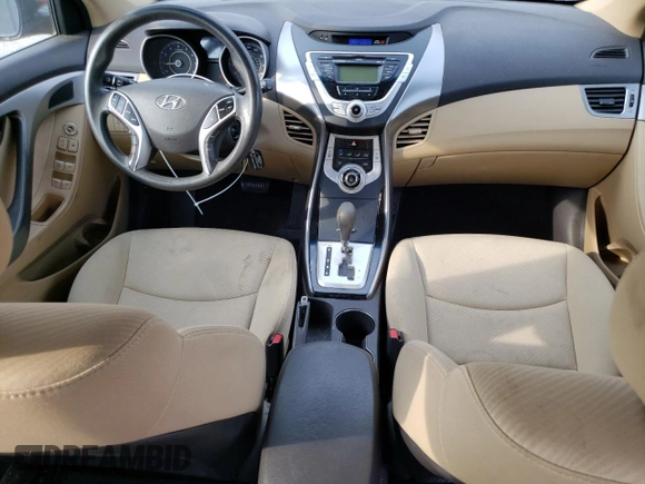 2011 Hyundai Elantra GLS with VIN KMHDH4AE1BU098653, listed as a Copart auction lot 61026235 with 142,046 mi miles and Clean title. Bid and sale history available at DreamBid. Image 8.
