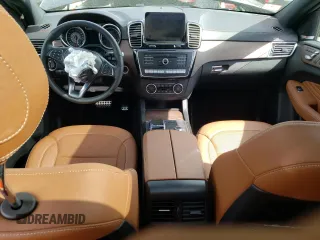 2019 Mercedes-Benz GLE 43 AMG with VIN 4JGED6EB6KA137492, listed as a Copart auction lot 55949455 with Not provided miles and Salvage title. Bid and sale history available at DreamBid. Image 8.