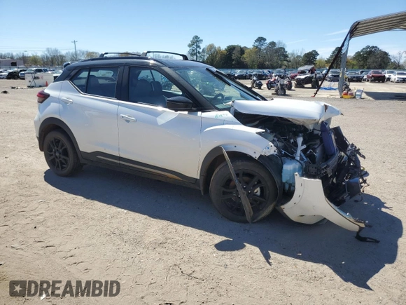 2024 Nissan Kicks SR with VIN 3N1CP5DVXRL479090, listed as a Copart auction lot 49817965 with 13,625 mi miles and Salvage Title. Bid and sale history available at carsss.com. Image 4.