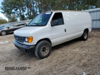 2006 Ford Econoline Cargo with VIN 1FTRE14W46DA70261, listed as a Copart auction lot 47226255 with Not Provided miles and Clean Title. Bid and sale history available at carsss.com. Image 1.