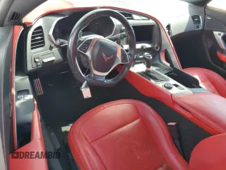 2016 Chevrolet Corvette Z06 2LZ z VIN 1G1YS2D67G5607168, wystawiony jako Copart lot #58703405 z przebiegiem Nie podano mil oraz Szkoda całkowita • Salvage title. Historia ofert i sprzedaży dostępna na DreamBid. Obrazek 8.
