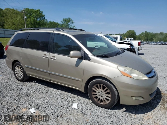 2008 Toyota Sienna XLE with VIN 5TDZK22C08S162904, listed as a Copart auction lot 53356115 with 323,341 mi miles and Salvage Title. Bid and sale history available at DreamBid. Image 4.