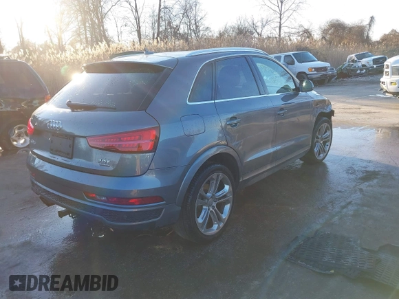 2016 Audi Q3 Prestige with VIN WA1GFCFS0GR012382, listed as a IAAI auction lot 41593921 with 64,019 mi miles and . Bid and sale history available at DreamBid. Image 4.