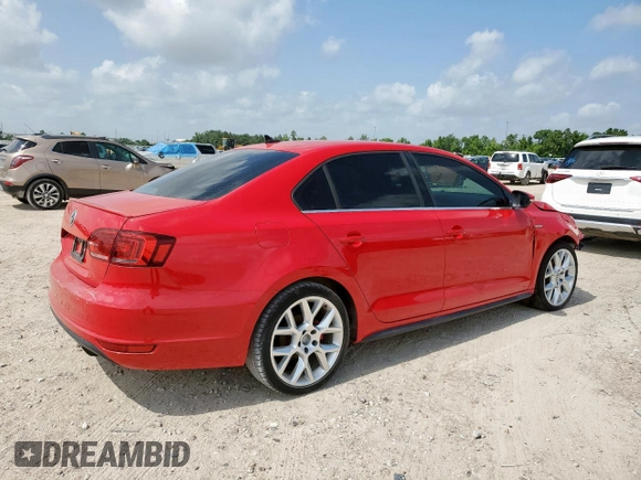 2014 Volkswagen Jetta GLI Edition 30 with VIN 3VW4S7AJ5EM312439, listed as a Copart auction lot 64490025 with Not provided miles and Clean title. Bid and sale history available at DreamBid. Image 3.