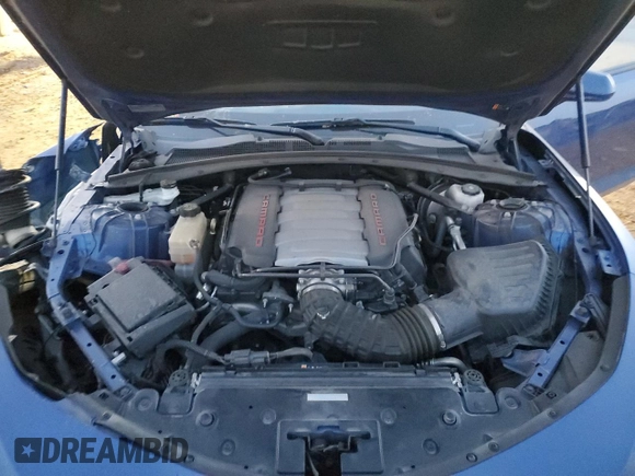 2023 Chevrolet Camaro LT1 with VIN 1G1FF1R77P0130441, listed as a Copart auction lot 84910704 with 76,275 mi miles and Salvage Title. Bid and sale history available at DreamBid. Image 12.