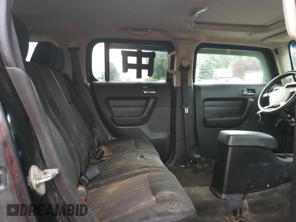2007 Hummer H3 SUV with VIN 5GTDN13E578158323, listed as a Copart auction lot 62884024 with 169,972 mi miles and Clean Title. Bid and sale history available at carsss.com. Image 10.