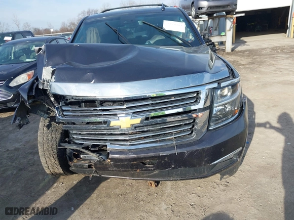 2016 Chevrolet Tahoe LTZ with VIN 1GNSKCKC7GR475458, listed as a IAAI auction lot 41831124 with 95,554 mi miles. Bid and sale history available at carsss.com. Image 12.