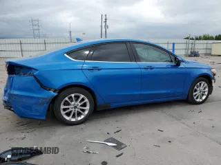 2020 Ford Fusion SE with VIN 3FA6P0LUXLR266057, listed as a Copart auction lot 61154555 with 97,536 mi miles and Non repairable. Bid and sale history available at DreamBid. Image 3.