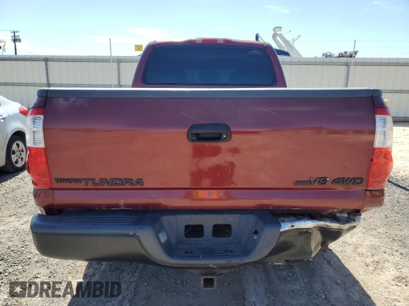 2004 Toyota Tundra SR5 with VIN 5TBDT44104S444316, listed as a Copart auction lot 49305325 with 113,781 mi miles and Salvage Title. Bid and sale history available at DreamBid. Image 6.