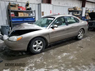 2002 Ford Taurus SES Standard with VIN 1FAFP552X2A245131, listed as a Copart auction lot 51643345 with 84,858 mi miles and Non Repairable. Bid and sale history available at DreamBid. Image 1.