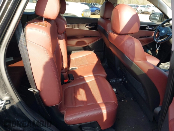 2018 Kia Sorento SX with VIN 5XYPKDA57JG349078, listed as a IAAI auction lot 41136917 with 119,213 mi miles and . Bid and sale history available at carsss.com. Image 8.