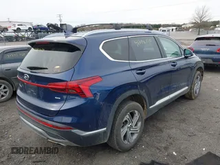 2022 Hyundai Santa Fe SEL with VIN 5NMS2DAJ8NH443618, listed as a IAAI auction lot 41728010 with 77,066 mi miles. Bid and sale history available at carsss.com. Image 4.