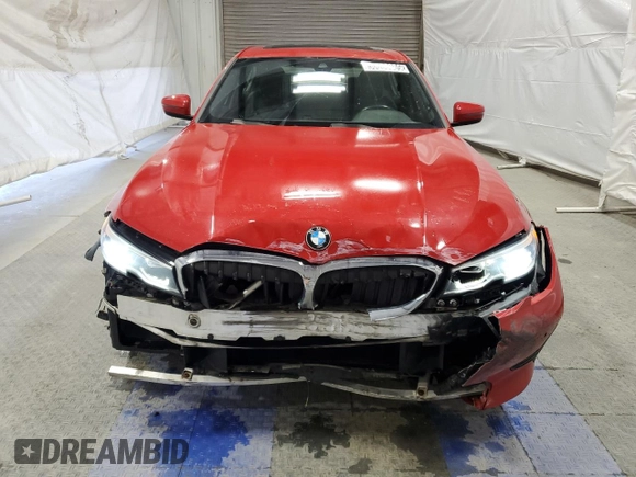2020 BMW 3 Series 330i xDrive with VIN 3MW5R7J07L8B23952, listed as a Copart auction lot 50653855 with 111,727 mi miles and Clean Title. Bid and sale history available at carsss.com. Image 5.