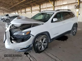2021 Jeep Cherokee Limited z VIN 1C4PJLDX4MD179968, wystawiony jako Copart lot #82931884 z przebiegiem 92 060 mil mil oraz Szkoda całkowita • Salvage title. Historia ofert i sprzedaży dostępna na DreamBid. Obrazek 1.