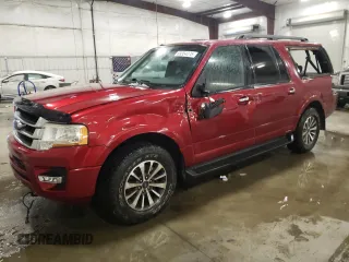 2016 Ford Expedition EL XLT with VIN 1FMJK1JT5GEF44726, listed as a Copart auction lot 89354275 with 121,819 mi miles and Salvage Title. Bid and sale history available at carsss.com. Image 1.