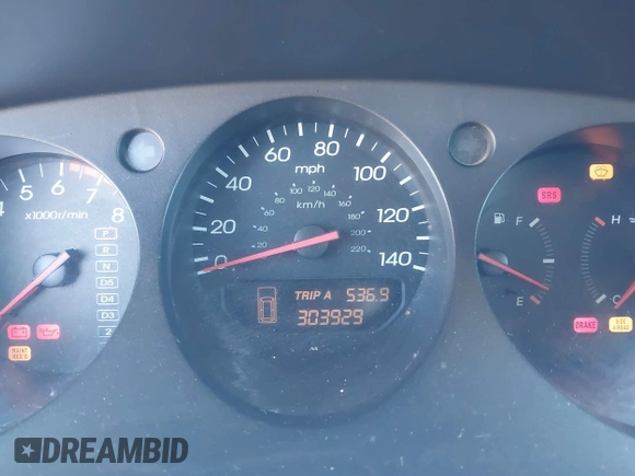 2001 Acura MDX with VIN 2HNYD182X1H506073, listed as a IAAI auction lot 41659472 with 303,929 mi miles. Bid and sale history available at carsss.com. Image 7.