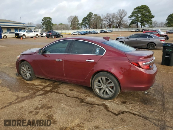 2016 Buick Regal with VIN 2G4GK5EX5G9116849, listed as a Copart auction lot 43437865 with 145,001 mi miles and Salvage Title. Bid and sale history available at carsss.com. Image 2.