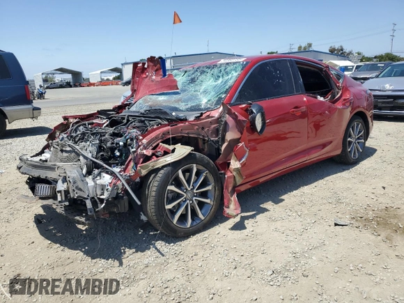 2023 Acura Integra with VIN 19UDE4H29PA016753, listed as a Copart auction lot 54360735 with Not provided miles and Salvage title. Bid and sale history available at DreamBid. Image 1.