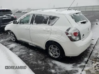 2009 Pontiac Vibe with VIN 5Y2SM67099Z416529, listed as a Copart auction lot 80548854 with 71,011 mi miles and Salvage Title. Bid and sale history available at carsss.com. Image 2.