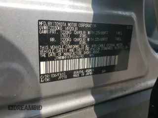 2023 Toyota RAV4 Hybrid XLE with VIN JTMRWRFV7PD166743, listed as a Copart auction lot 59964505 with 87,404 mi miles and Salvage title. Bid and sale history available at DreamBid. Image 14.