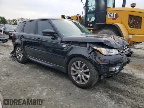 2014 Land Rover Range Rover Sport HSE with VIN SALWR2WF9EA502054, listed as a Copart auction lot 58497955 with 135,563 mi miles and Salvage title. Bid and sale history available at DreamBid. Image 4.