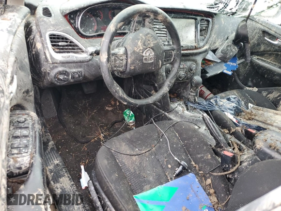 2016 Dodge Dart SXT z VIN 1C3CDFBB7GD650373, wystawiony jako Copart lot #56409275 z przebiegiem 133 309 mil mil oraz Szkoda całkowita • Salvage title. Historia ofert i sprzedaży dostępna na DreamBid. Obrazek 9.