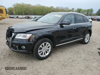 2016 Audi Q5 Premium Plus with VIN WA1L2AFP7GA090943, listed as a Copart auction lot 51094045 with 172,443 mi miles and Salvage Title. Bid and sale history available at carsss.com. Image 1.