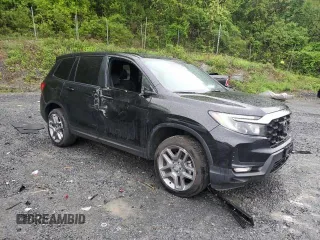 2023 Honda Passport EX-L с VIN 5FNYF8H55PB022183, выставлен на аукционе Copart как лот 62037695 с пробегом 31 296 миль миль и Списание • Salvage title. История ставок и продаж доступна на DreamBid. Изображение 4.