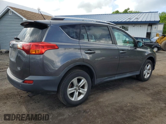 2013 Toyota RAV4 XLE with VIN 2T3RFREV5DW121414, listed as a Copart auction lot 56934695 with 107,922 mi miles and Salvage title. Bid and sale history available at DreamBid. Image 3.