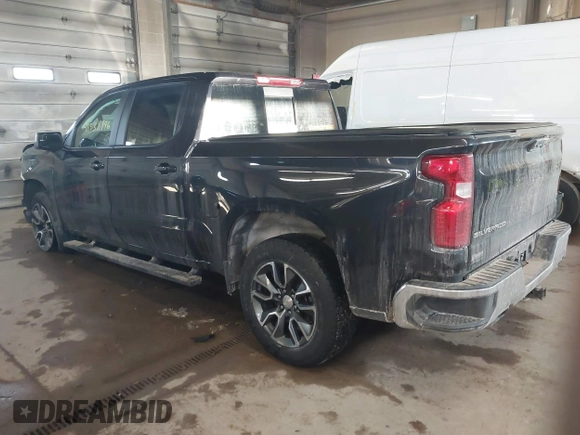 2022 Chevrolet Silverado 1500 LT with VIN 1GCUDDED8NZ537551, listed as a IAAI auction lot 41538996 with 34,083 mi miles and . Bid and sale history available at DreamBid. Image 3.