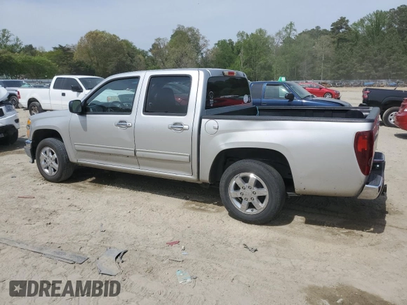 2010 GMC Canyon SLE1 with VIN 1GTDSCDE0A8125702, listed as a Copart auction lot 54183855 with 348,711 mi miles and Salvage title. Bid and sale history available at DreamBid. Image 2.