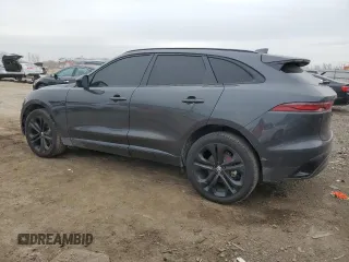 2024 Jaguar F-Pace R-Dynamic S z VIN SADCT2EX1RA727701, wystawiony jako Copart lot #81951884 z przebiegiem 3 721 mil mil oraz Szkoda całkowita • Salvage title. Historia ofert i sprzedaży dostępna na DreamBid. Obrazek 2.